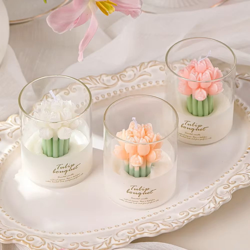 Tulip Candles 🌷